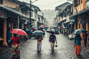 උතුර, උතුරුමැද සහ නැගෙනහිරට තද වැසි