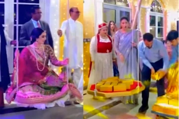 மணப்பெண்ணின் எடைக்கு நிகரான தங்கம்! துபாயில் நடந்த ஆடம்பரமான திருமணம்