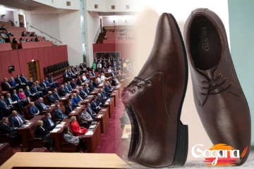 පාර්ලිමේන්තුව මැද්දේ සපත්තුවෙන් බීම බීපු මන්ත්‍රී