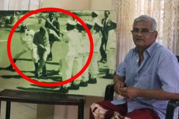 ராஜீவ் காந்தியை தாக்கியவரை புகைபடம் எடுத்தவர் காலமானார்
