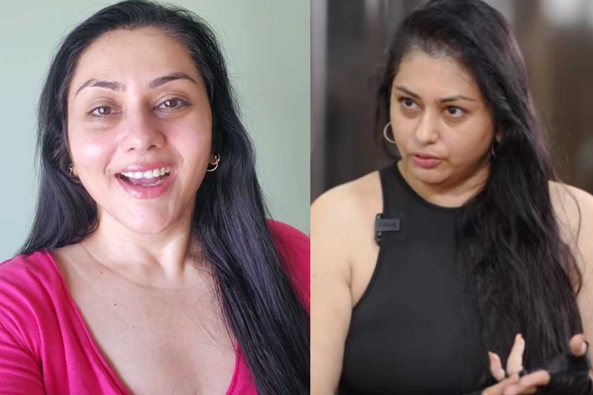 பெண்கள்தான் தாலி அணியவேண்டுமா? ஆண்களுக்கு எதுவும் இல்லையா? நமீதா ஆவேசமான கருத்து... | Actress Namitha Talks About Thali Women Men