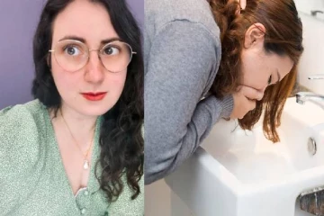 ஒரு மணி நேரத்திற்கு 15 முறை வாந்தி - அரிய நோயால் அவதிப்படும் இளம்பெண்