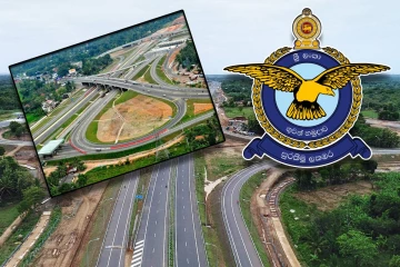 அதிவேக நெடுஞ்சாலை மீட்பு பணிகளில் இணைக்கப்பட்ட இலங்கை விமானப்படை