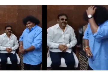 யோகிபாபுவிடம் குழந்தைப் போல் சிரித்த விஜயகாந்த் - வைரலாகும் வீடியோ
