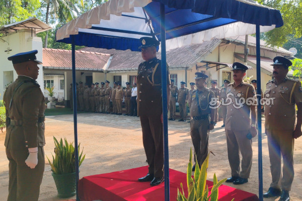 வவுனியா மாவட்ட பிரதி பொலிஸ் மா அதிபர் பதவியேற்றார்.. | Indika Kappu Kotuwa Sworn In As Vavuniya Dig