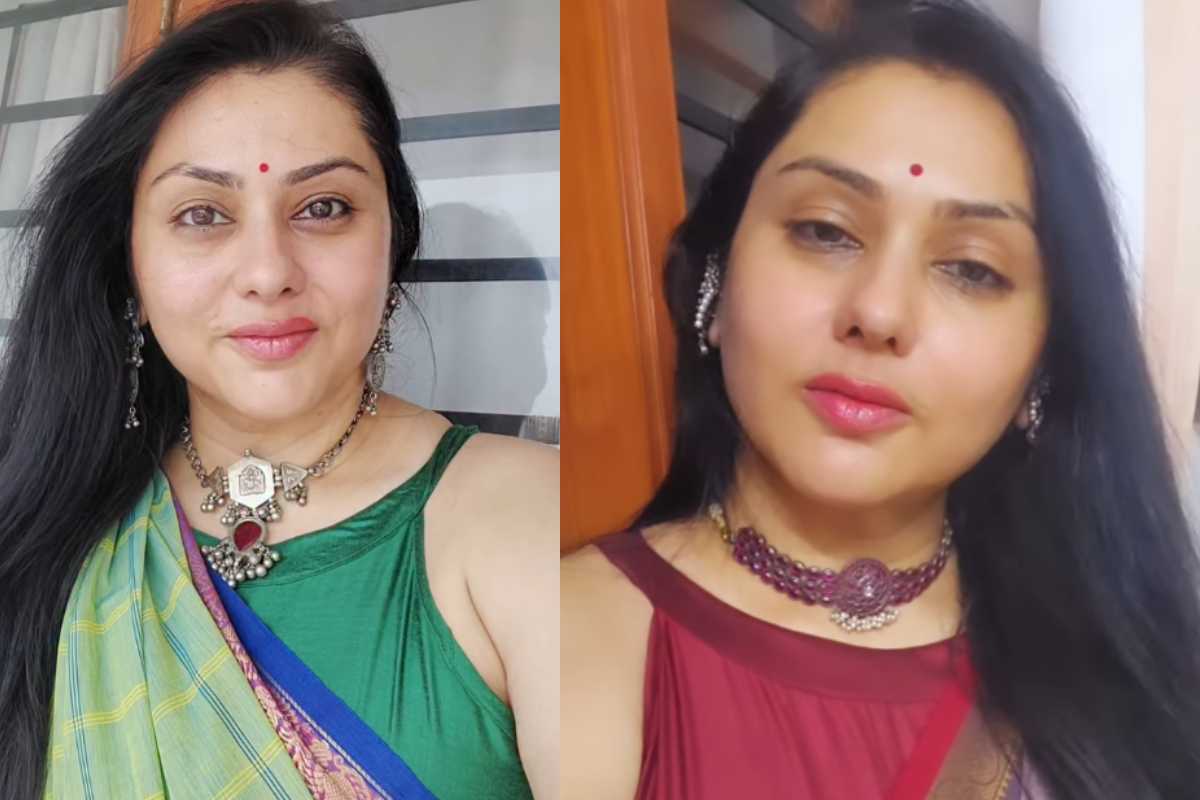 நான் மகிழ்ச்சியாக இல்லை. அழுததை பார்த்த இந்திக்காரர்!! நடிகை நமீதா எமோஷனல்... | Namitha Emotional Interview I Have Everything
