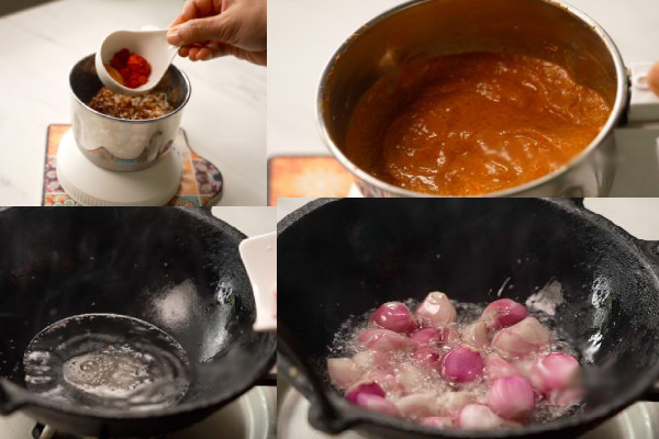 பாரம்பரிய கேரள உள்ளி தீயல் - சூடான வெள்ளை சாதத்திற்கு இந்த ஒரு குழம்பு போதும் | Traditional Style Kerala Ulli Theeyal Recipe Food