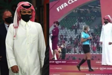 அன்னிய பெண்களை தொடக்கூடாது! விளையாட்டு போட்டி முடிந்து பெண்களுக்கு கைக்குலுக்க மறுத்த இளவரசர்.. வெளியான புகைப்படம்