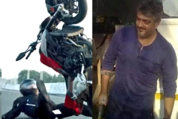 நடிகர் அஜித்துக்கு ஏற்பட்ட விபத்து.. இரத்தம் சொட்ட வெளிவந்த ஷாக்கிங் புகைப்படம்