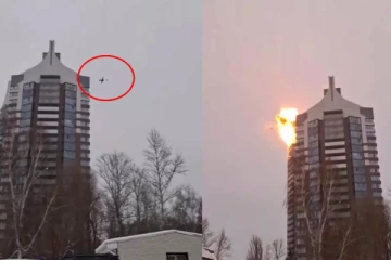 ரஷியாவின் குடியிருப்பு கட்டடங்கள் மீது டிரோன்கள் தாக்குதல்