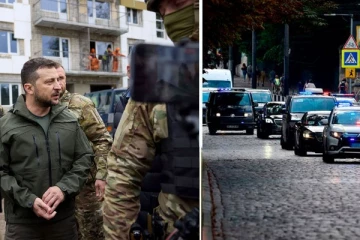 அதிபர் ஜெலென்ஸ்கி பயணித்த கார் விபத்து! அதிர்ச்சியில் உக்ரைன் மக்கள்!