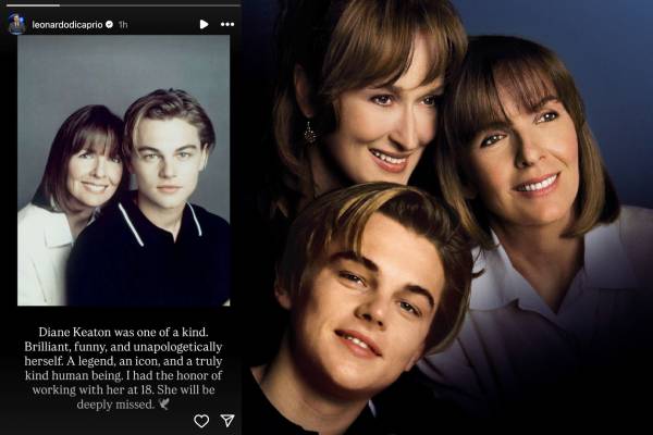 Diane Keaton/Leonardo DiCaprio