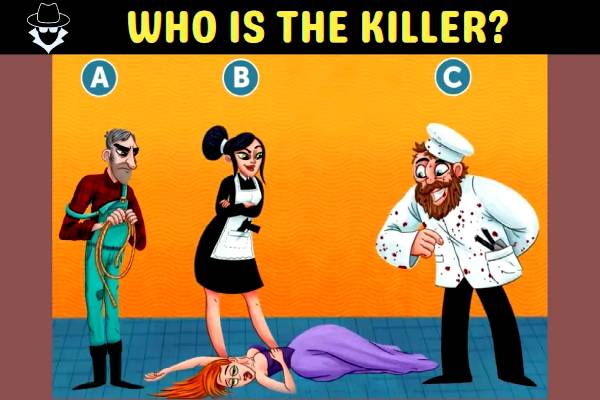 IQ Test: மூவரில் பெண்ணை கொலைச் செய்தவர் யார் தெரியுமா? 5 வினாடிகளில் புதிரை கண்டுபிடிங்க | Brain Teaser Iq Test Find The Killer Solve Mystery