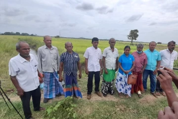 கந்தளாய் பிரதேசத்தில் விவசாயிகளுக்கு கவனயீர்ப்பு ஆர்ப்பாட்டம்