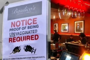 தடுப்பூசி போடாதவர்களுக்கு மட்டுமே உணவு! சர்ச்சையை கிளப்பிய உணவகம்