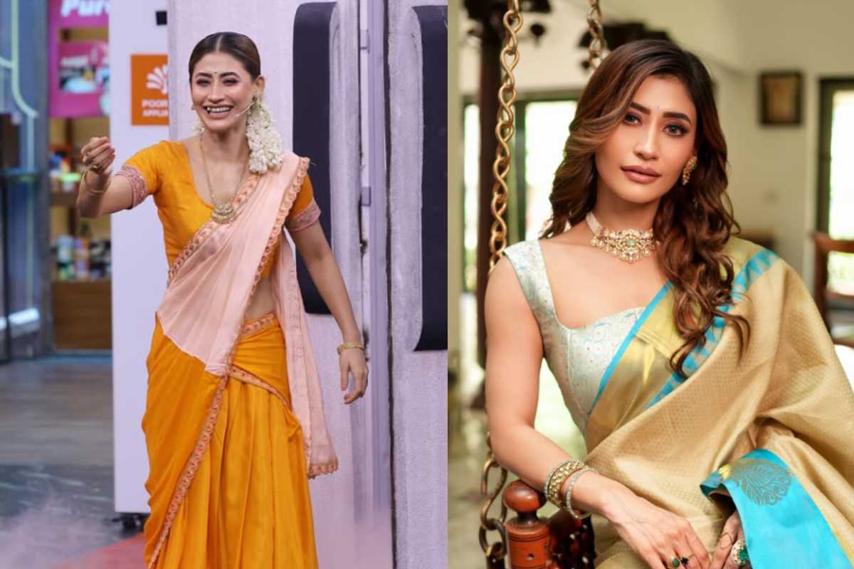 CWC பிரபலம் சுனிதாவின் அழகிய சேலை கிளிக்ஸ்.. | Sunita Gogoi Pattu Saree Photoshoot Post