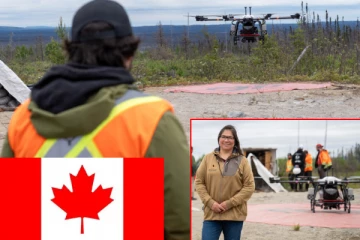 காட்டுத்தீயால் ஏற்பட்ட பேரழிவை சரிசெய்ய ட்ரோன்களைப் பயன்படுத்தும் கனடா