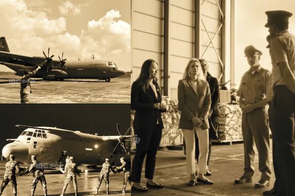 இலங்கையில் திடீரென இறங்கிய அமெரிக்க போர் விமானங்கள்! இந்தியாவிற்கு ஆபத்தா? (காணொளி)  லங்காசிறி நியூஸ்