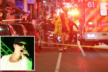 பிரபல பாடகரின் இசை நிகழ்ச்சியில்  பகீர் சம்பவம்: இரத்த காயங்களுடன் மீட்கப்பட்ட பலர்