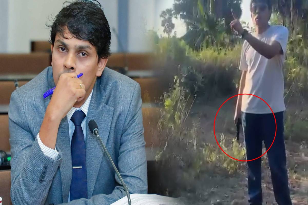 யாழில் துப்பாக்கி முனையில் பெண்களை அச்சுறுத்திய அர்ச்சுனா எம்.பி! | Archchuna Mp Threatens Women At Gunpoint In Jaffna