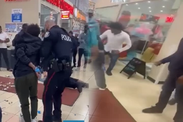 கனடாவில் தமிழர் கடைதொகுதியில் சிக்கிய கொள்ளையர்கள் (Video)