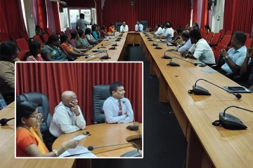 உறுமய காணி அளிப்பு பத்திரங்களை வழங்கும் வேலைதிட்டங்கள் குறித்து விசேட கூட்டம்