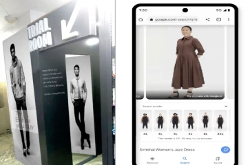 இனி ட்ரையல் ரூம் வேண்டாம் - Google AI மூலம் உடைகளை அணிந்து பார்க்கலாம்