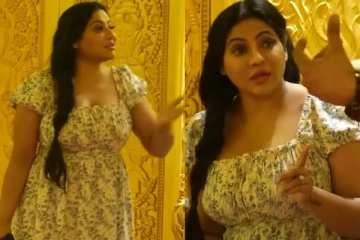 நான் போனதுக்கு அப்புறம் கிளீன் பண்ணு!! கோபத்தில் கத்திய நடிகை ரேஷ்மா..