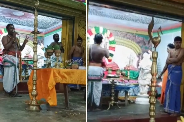 இலங்கையில் தமிழர் பகுதி கோவில் ஒன்றில் 220,000 ரூபாய் ஏலம் போன மாம்பழம்! | Mango Auctioned For Rs 220 000 In Sri Lanka
