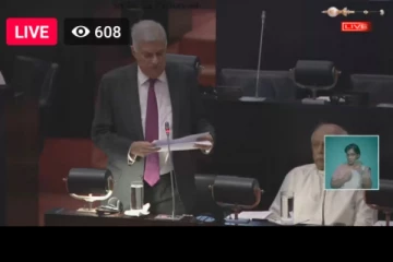 ජනපති පාර්ලිමේන්තුව අමතන විශේෂ සජීවී විකාශනය මෙතනින් බලන්න.(LIVE)