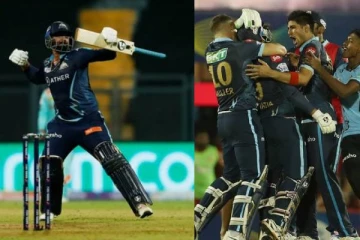 கடைசி 2 பந்துகளில் 2 சிக்ஸர்கள்...ரசிகர்களுக்கு இதய வலியை ஏற்படுத்தி குஜராத் அணி திரில் வெற்றி!