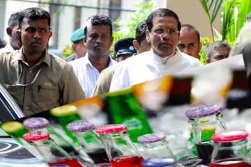 யாழில் மைத்திரி பங்கேற்ற நிகழ்வில் சர்ச்சையை கிளப்பியுள்ள குளிர்பானங்கள்