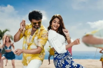 ஜாலியோ ஜிம்கானா பாடலில் விஜய்யுடன்  ஆடியிருக்கும் சின்னத்திரை பிரபலம்! செம சர்ப்ரைஸ்