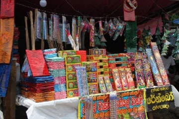 கேளிக்கை வெடிபொருட்களின் விற்பனைகள் பாரியளவில் வீழ்ச்சி!