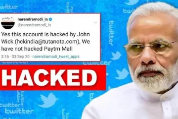 ஹேக் செய்யப்பட்ட  மோடியின் டுவிட்டர் கணக்கு