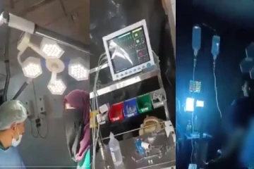 நிலநடுக்கத்தின் போது பிறந்த குழந்தை - கட்டிடங்கள் குலுங்கிய போதும் துணிச்சலாக பிரசவம் பார்த்த மருத்துவர்கள்