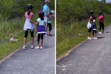 ராட்சத முதலை அருகே செல்ஃபியா! பெற்றோர்களின் செயலால் வைரலாகும் வீடியோ!