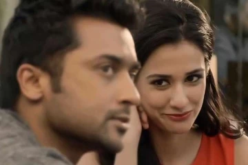 விளம்பரத்திற்காக இப்படியொரு ஆடையில் சூர்யா பட நடிகை.. புகைப்படத்தை பார்த்து முகம் சுளிக்கும் ரசிகர்கள்