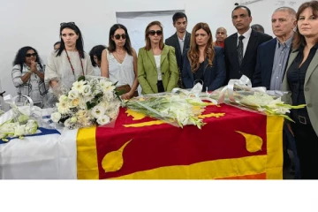 ஹமாஸ் சுட்டுக்கொன்ற இலங்கை பெண்ணின் உடலுக்கு இறுதி அஞ்சலி