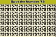 Optical illusion: கண்களை மாயமாக்கி மயக்கும் படத்தில் '57' எண்ணிற்குள் '73' எங்கே உள்ளது?