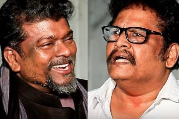 குறை கூறிய இயக்குனர்? பார்த்திபன் காலில் விழுந்து கும்பிட்ட கேஎஸ் ரவிக்குமார்!