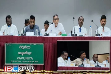 இன்று இடம்பெற்ற வவுனியா மாவட்ட அபிவிருத்திக்குழு கூட்டம்