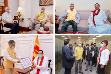 கோட்டாபய - மகிந்த - பசில் - நாமல் ஆகியோரை தனித்தனியே சந்தித்த ஜெய்சங்கர்! பேசப்பட்ட விடயம் என்ன?