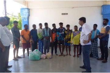 எல்லை தாண்டி மீன் பிடியில் ஈடுபட்ட இந்திய கடற்றொழிலார்களுக்கு விளக்கமறியல்(Video)