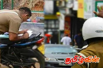 வவுனியாவில் விபத்து ஏற்படும் வகையில் செயற்படும் போக்குவரத்து பொலிஸார்