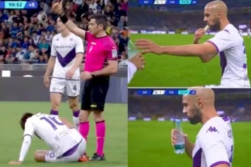 நண்பருக்காக கால்பந்தாட்ட வீரர் செய்த நெகிழ்ச்சியான செயல்