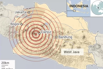 ඉන්දුනිසියා භූ කම්පාවෙන් මියගිය සංඛ්‍යාව තවත් ඉහළට - නවතම තත්ත්වය මෙන්න..