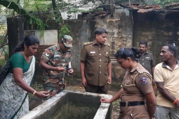 யாழ். கோப்பாய் பகுதியில் டெங்கு கட்டுப்பாட்டு நடவடிக்கை