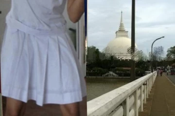 සිසුවෙකුගේ දුරකථන පණිවුඩය නිසා පාසැල් සිසුවියක් මුහුදට පනී..කිලෝමීටර් 2ක් පයින් ඇවිල්ල..