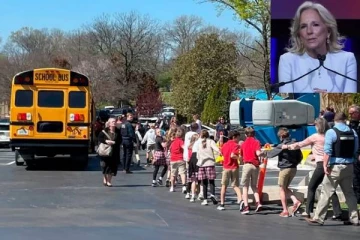 இளம்பெண் நடத்திய துப்பாக்கிச்சூட்டில் 3 குழந்தைகள் உட்பட ஆறு பேர் பலி! இதயம் நொறுங்கியதாக முதல் பெண்மணி வேதனை